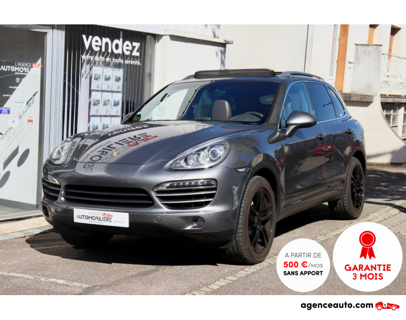 Acquisto Auto Usate, Auto Usate Economiche | Agenzia Automobiliare Porsche Cayenne 3.0 TDi V6 211 Tiptronic S (Toit ouvrant, sièges à mémoire,...) Gris Anno 2011 Automatique Diesel