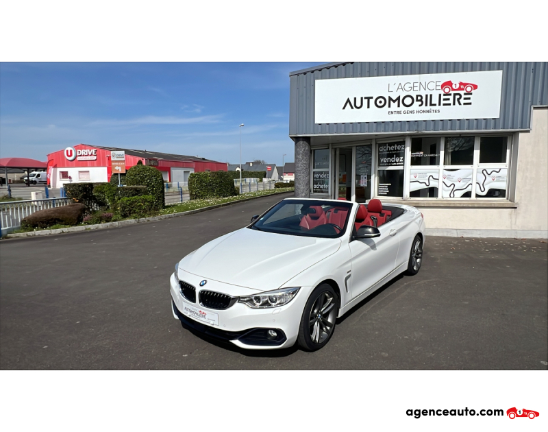 Acquisto Auto Usate, Auto Usate Economiche | Agenzia Automobiliare Bmw Série 4 Cabriolet 430dA 258ch  Sport Blanc Anno 2017 Automatique Diesel