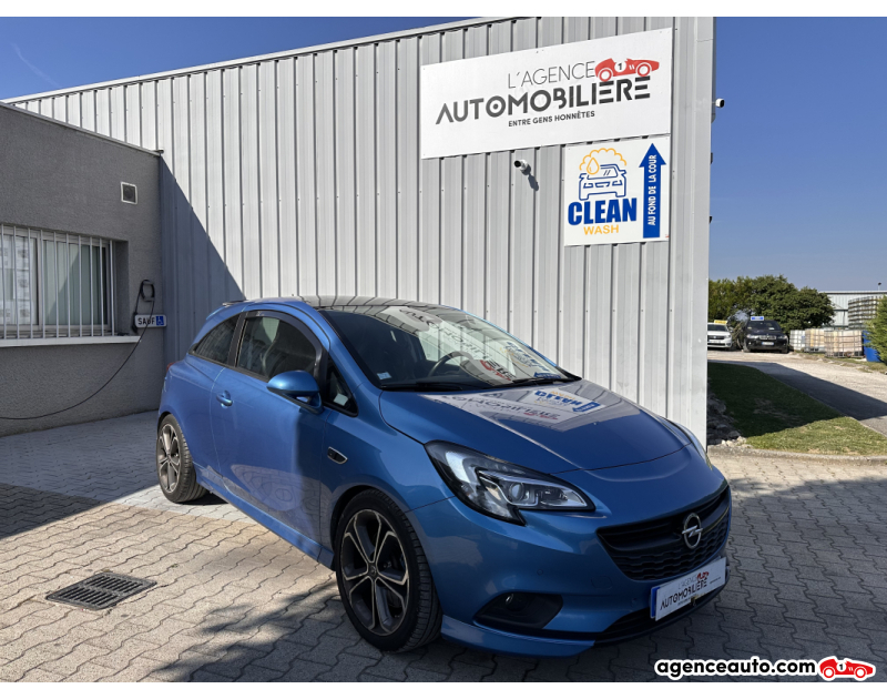Achat voiture occasion, Auto occasion pas cher | Agence Auto Opel Corsa GSI 1.4 i 16V Turbo ecoFLEX 150 cv Bleu Année 2018 Manuelle Essence