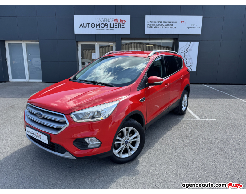 Achat voiture occasion, Auto occasion pas cher | Agence Auto Ford Kuga 1.5l Ecoboost 120ch Titanium Rouge Année 2018 Manuelle Essence