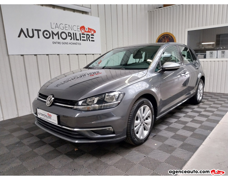 Acquisto Auto Usate, Auto Usate Economiche | Agenzia Automobiliare Volkswagen Golf 1.6 TDI 115 BUSINESS CONFORT LINE DSG Gris Anno 2018 Automatique Diesel