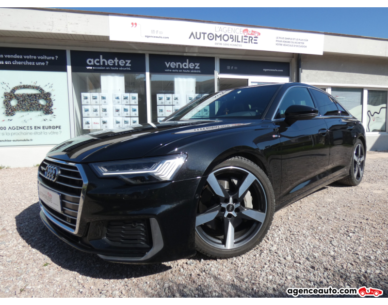 Gebrauchtwagenkauf, Günstige Gebrauchtwagen | Automobilienagentur Audi A6 50 TFSI e 299ch S line quattro S tronic 7 Noir Jahr 2020 Automatique Hybride