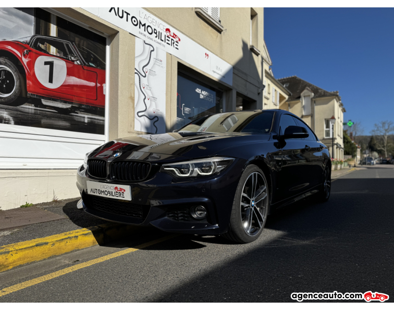 Compra de Coches Usados, Coches Usados Baratos %'|'% Agence Auto Bmw Série 4 BMW Série 4 Gran Coupé 420d M Sport BVA8 190 ch+Garantie BMW + Suivie Complet Bmw Bleu Año 2020 Automatique Diesel