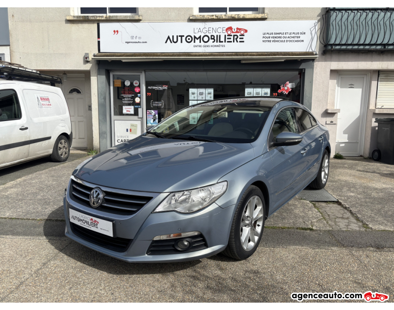 Achat voiture occasion, Auto occasion pas cher | Agence Auto Volkswagen Passat CC 2.0 TDI 140 cv DSG6 - Carat - 2ème main Bleu Année 2008 Automatique Diesel