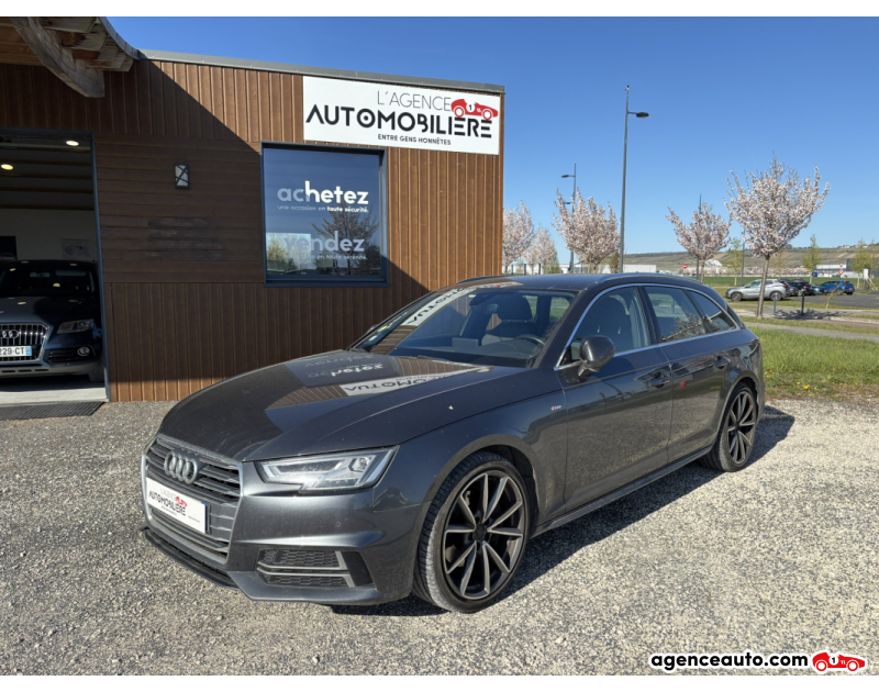 Gebrauchtwagenkauf, Günstige Gebrauchtwagen | Automobilienagentur Audi A4 Avant (8W5) 2.0 TDi 16V S-Tronic7 190 cv Boîte auto Gris Jahr 2017 Automatique Diesel