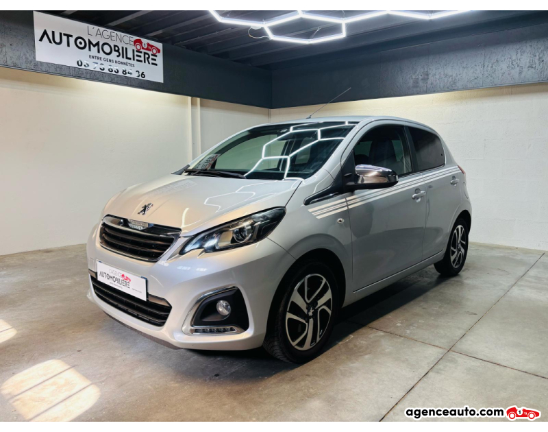 Gebrauchtwagenkauf, Günstige Gebrauchtwagen | Automobilienagentur Peugeot 108 VTI 72 CH COLLECTION Argent Jahr 2019 Manuelle Essence