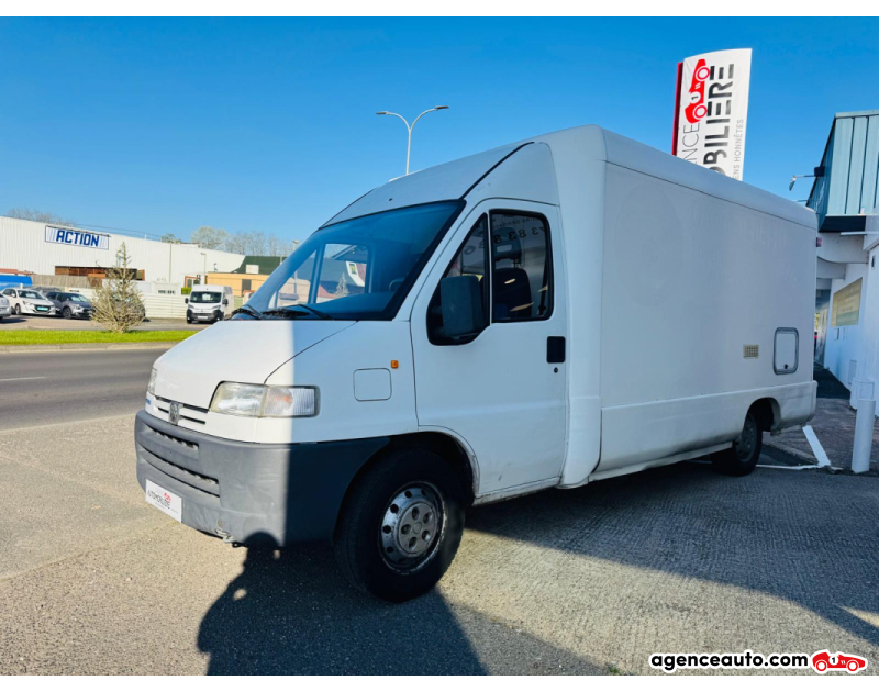 Aankoop Gebruikte Auto, Goedkope Gebruikte Auto | Agence Auto Peugeot Boxer CAMION MAGASIN  2.5 D Plancher cabine long 86 CV Blanc Jaar 1997 Manuelle Diesel
