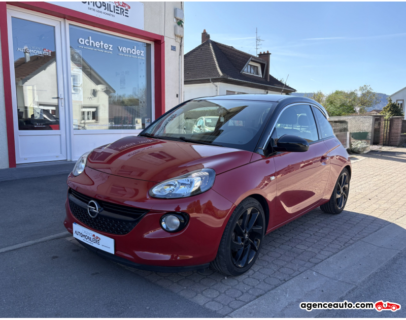 Gebrauchtwagenkauf, Günstige Gebrauchtwagen | Automobilienagentur Opel Adam 1.4 i 16V Twinport 87 cv BLACK EDITION Rouge Jahr 2014 Manuelle Essence