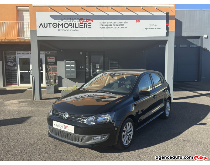 Achat voiture occasion, Auto occasion pas cher | Agence Auto Volkswagen Polo Style 5 portes 1.2 i 12V 70 cv Bluetooth Noir Année 2012 Manuelle Essence