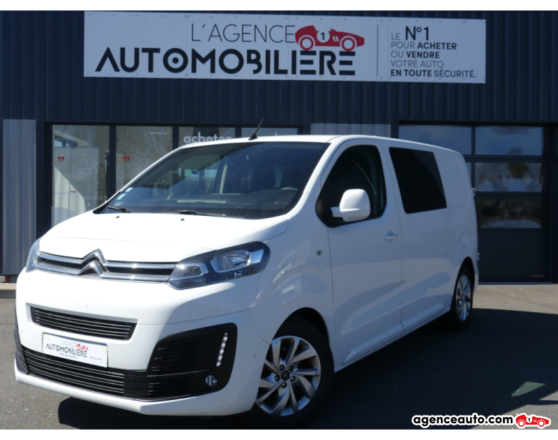 Compra de Carros Usados, Carros Usados Baratos | Auto Immo Citroen Jumpy Cabine approfondie M 2.0 BlueHDi  EAT6 177 cv Boîte auto 5 places Blanc Ano 2019 Automatique Diesel