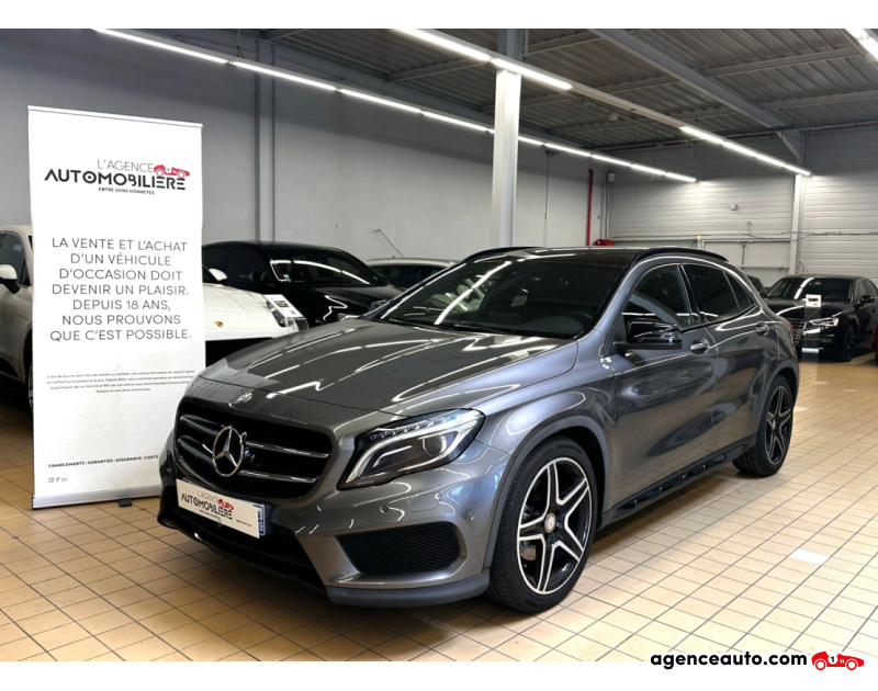 Achat voiture occasion, Auto occasion pas cher | Agence Auto Mercedes Classe GLA 220D 4-MATIC FASCINATION 7-G DCT A 9.0 CV Gris Année 2015 Automatique Diesel