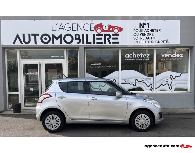 Achat voiture occasion, Auto occasion pas cher | Agence Auto Suzuki Swift 1.2 VVT 4X4 PRIVILEGE 94 CV Gris Année 2014 Manuelle Essence