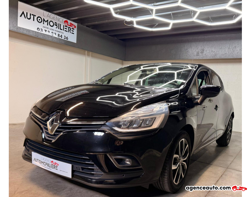 Achat voiture occasion, Auto occasion pas cher | Agence Auto Renault Clio IV 5 Portes Phase 2 0.9 TCe 12V Energy S&S 90 c Noir Année 2019 Manuelle Essence