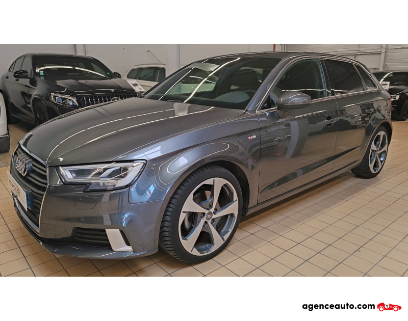 Acquisto Auto Usate, Auto Usate Economiche | Agenzia Automobiliare Audi A3 Sportback III (2) SPORTBACK 1.6 TDI 116 S LINE S TRONIC 7 Gris Anno 2017 Automatique Diesel