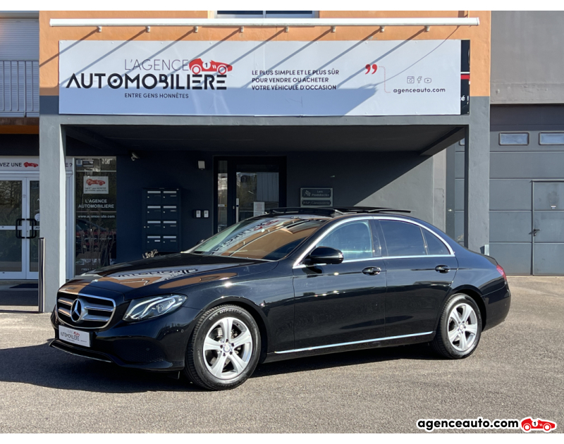 Compra de Coches Usados, Coches Usados Baratos %'|'% Agence Auto Mercedes Classe E 220D 2.0 9G-TRONIC 194 CV Executive Caméra 360- CarPlay-Attelage-Sièges chauffants Noir Año 2017 Automatique Diesel