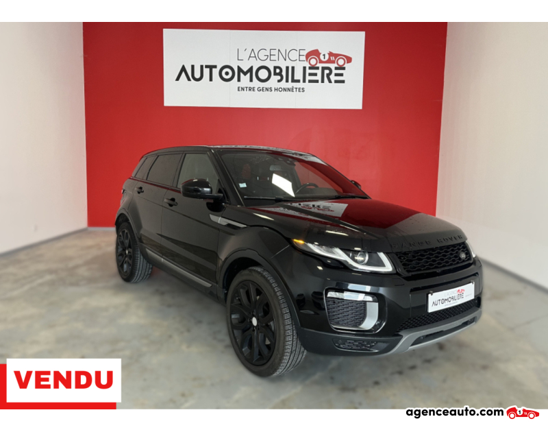 Achat voiture occasion, Auto occasion pas cher | Agence Auto Land Rover Range Rover Evoque PHASE 2 2.0 TD4 180 DYNAMIC 4WD BVA9 Noir Année 2017 Automatique Diesel