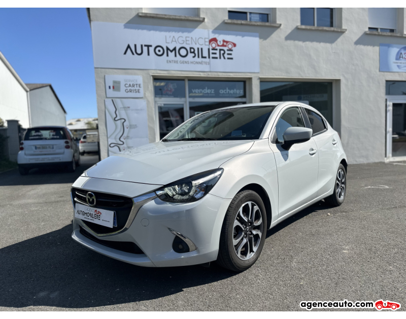 Compra de Carros Usados, Carros Usados Baratos | Auto Immo Mazda Mazda 2 1.5 SKYACTIV-G 90ch Sélection BVA Euro6d-T - ORIGINE FRANCE Blanc Ano 2019 Automatique Essence