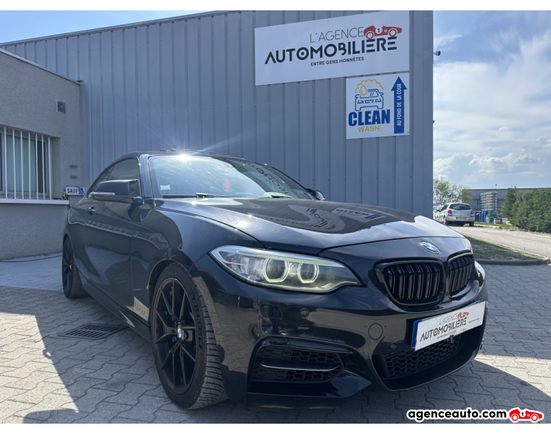 Gebrauchtwagenkauf, Günstige Gebrauchtwagen | Automobilienagentur Bmw Série 2 COUPE M 235I 326 CV BVA8 Noir Jahr 2014 Automatique Essence