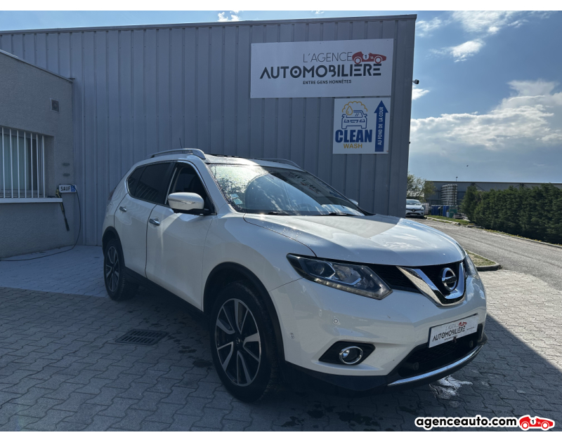Achat voiture occasion, Auto occasion pas cher | Agence Auto Nissan X-Trail 1.6 dCi S&S 130 CV TEKNA Blanc Année 2015 Automatique Diesel