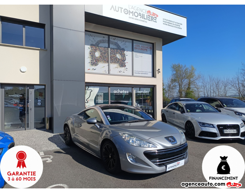 Acquisto Auto Usate, Auto Usate Economiche | Agenzia Automobiliare Peugeot RCZ 1.6 THP 156 cv SPORT PACK Gris Anno 2012 Manuelle Essence