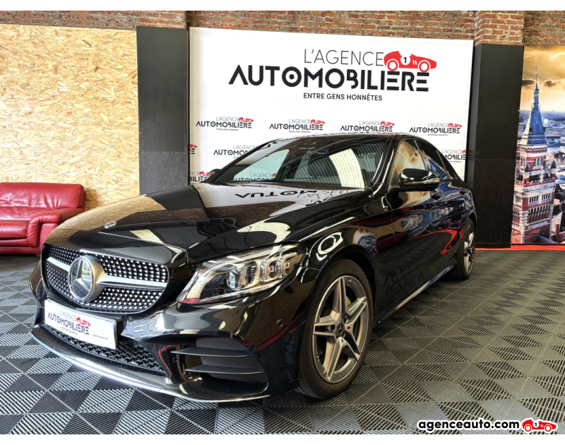 Acquisto Auto Usate, Auto Usate Economiche | Agenzia Automobiliare Mercedes Classe C 200 1.6 CDI AMG Line DSG 9 Tronic Noir Anno 2021 Automatique Diesel