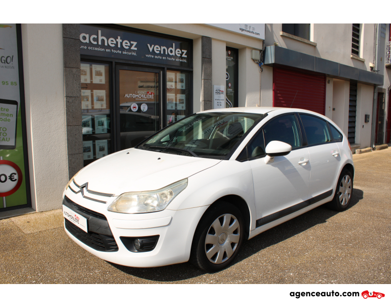 Achat voiture occasion, Auto occasion pas cher | Agence Auto Citroen C4 1.6 HDI 90 ( Distribution changée, Climatisation ... ) Blanc Année 2010 Manuelle Diesel