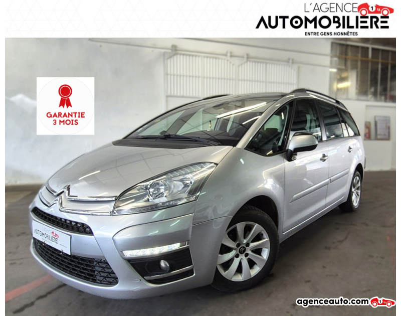 Gebrauchtwagenkauf, Günstige Gebrauchtwagen | Automobilienagentur Citroen C4 Picasso 1.6 HDI 110ch 7places millenium Grau Jahr 2013 Hand-Schaltgetriebe Diesel