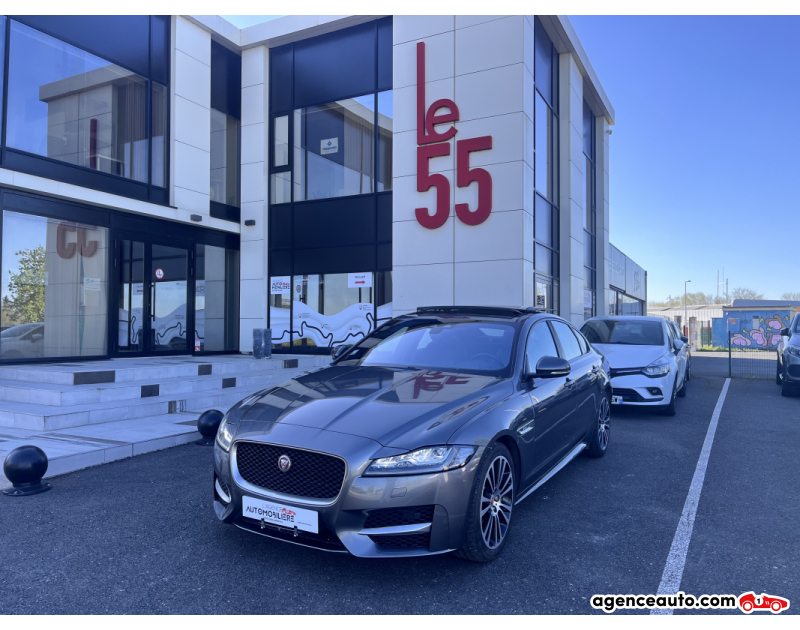 Compra de Coches Usados, Coches Usados Baratos %'|'% Agence Auto Jaguar XF JAGUAR XF II 2.0D 180 R-SPORT AWD AUTO Argent Año 2016 Automatique Diesel
