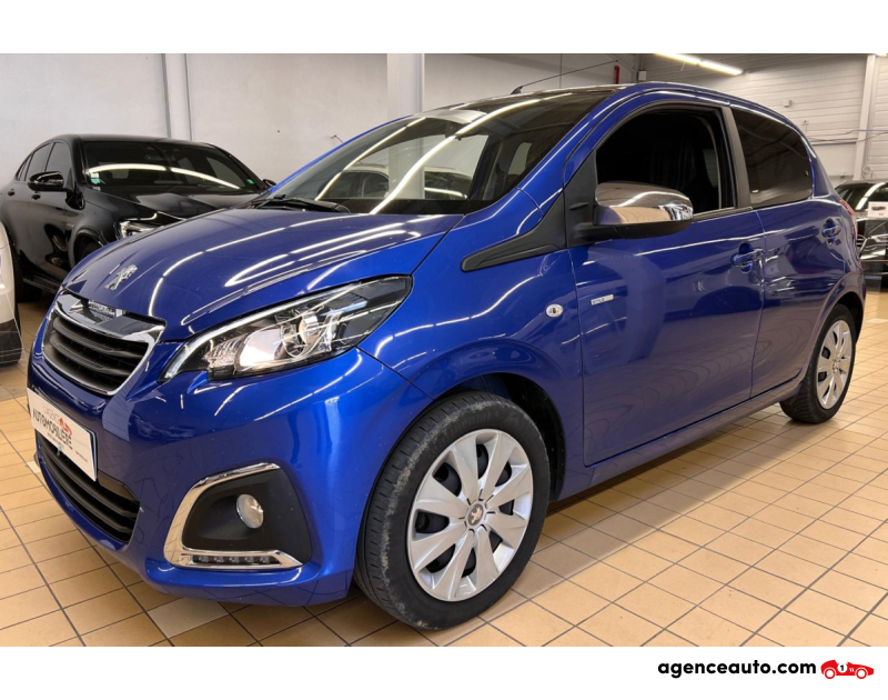 Gebrauchtwagenkauf, Günstige Gebrauchtwagen | Automobilienagentur Peugeot 108 1.0 VTI 72 STYLE 5P Bleu Jahr 2019 Manuelle Essence