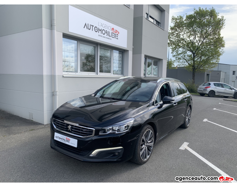 Compra de Carros Usados, Carros Usados Baratos | Auto Immo Peugeot 508 SW 2.0 HDi 180 cv EAT6 GT Noir Ano 2015 Automatique Diesel