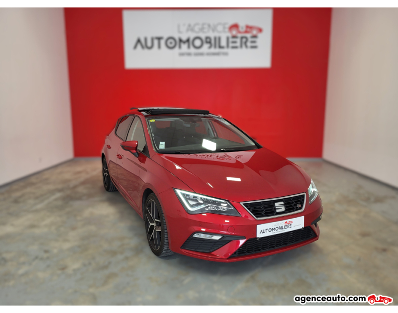 Acquisto Auto Usate, Auto Usate Economiche | Agenzia Automobiliare Seat Leon SEAT LEON III (2) 2.0 TDI 150 S&S FR SPORT LINE DSG7 Rouge Anno 2019 Automatique Diesel