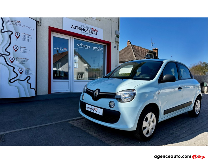 Achat voiture occasion, Auto occasion pas cher | Agence Auto Renault Twingo III 1.0 SCe 70cv LIFE - 1ÈRE MAIN Bleu Année 2015 Manuelle Essence