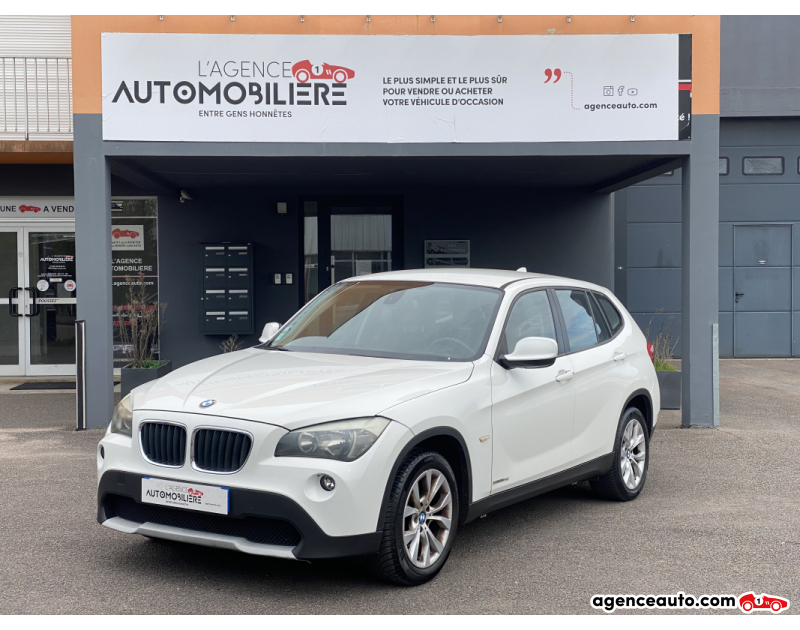 Compra de Coches Usados, Coches Usados Baratos %'|'% Agence Auto Bmw X1 ( E84 ) 18d sDrive 2.0 d DPF 143 CV CONFORT Blanc Año 2011 Manuelle Diesel