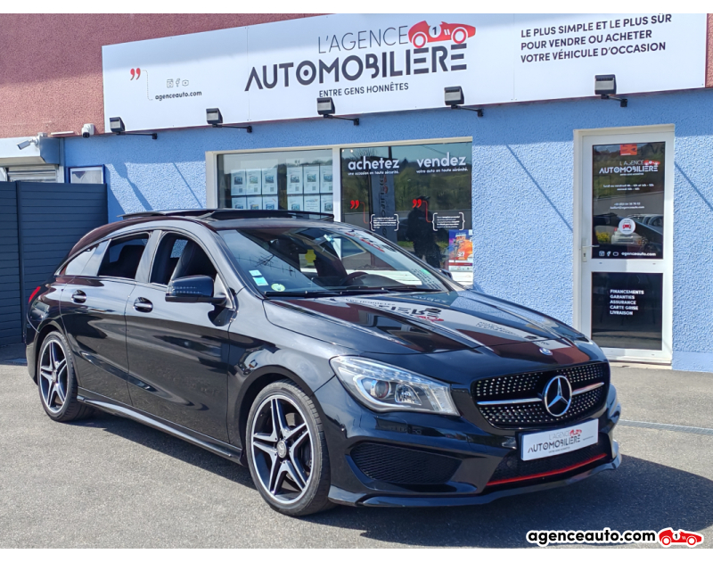 Achat voiture occasion, Auto occasion pas cher | Agence Auto Mercedes Classe CLA Shooting Brake 220 d Fascination 7G-DCT Noir Année 2016 Automatique Diesel