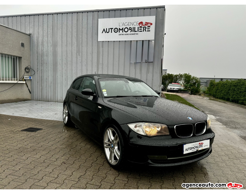 Achat voiture occasion, Auto occasion pas cher | Agence Auto Bmw Série 1 120i 2.0 i 16V 170cv Noir Année 2008 Manuelle Essence