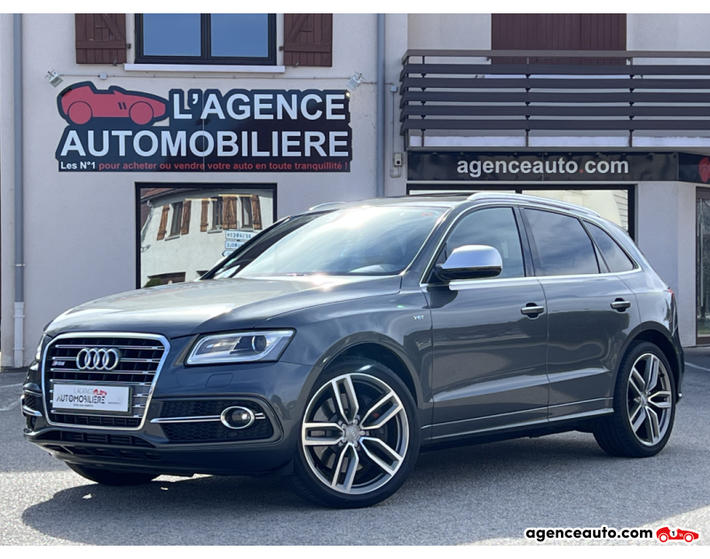 Acquisto Auto Usate, Auto Usate Economiche | Agenzia Automobiliare Audi SQ5 3.0 V6 Bi-tdi 313ch DIAMANT 21" CARBONE Gris Anno 2015 Automatique Diesel