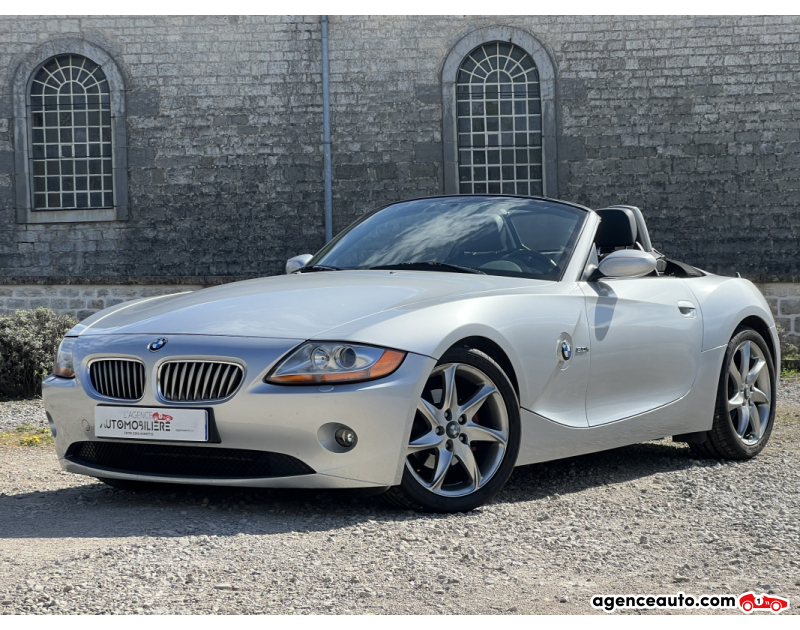 Gebrauchtwagenkauf, Günstige Gebrauchtwagen | Automobilienagentur Bmw Z4 ROADSTER 3.0 231ch 6 cylindres BVM 44000kms Gris Jahr 2003 Manuelle Essence