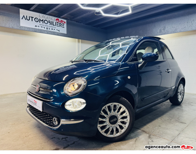 Acquisto Auto Usate, Auto Usate Economiche | Agenzia Automobiliare Fiat 500 III 1.2 LOUNGE MPi 69 ch Bleu Anno 2016 Manuelle Essence