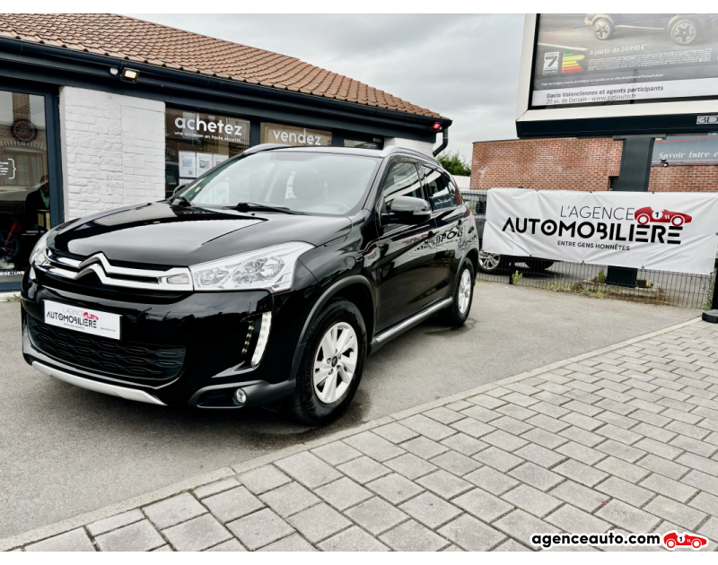 Achat voiture occasion, Auto occasion pas cher | Agence Auto Citroen C4 Aircross 1.6 E-HDI 115  FEEL EDITION BV6 Noir Année 2016 Manuelle Diesel