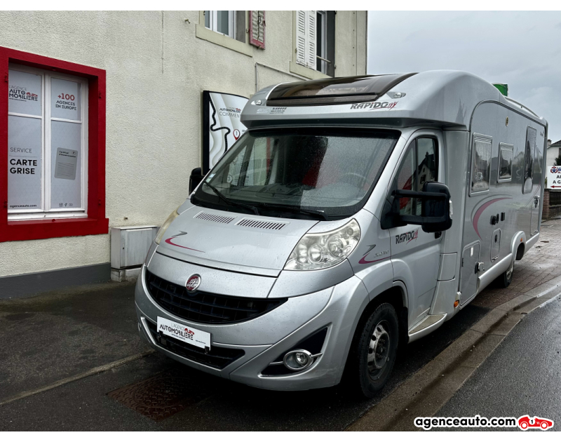 Acquisto Auto Usate, Auto Usate Economiche | Agenzia Automobiliare Fiat Ducato Camping-Car FIAT RAPIDO 2.3 Multijet 130cv 696F - Caméra de recul Argent Anno 2008 Manuelle Diesel