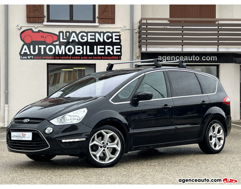 Acquisto Auto Usate, Auto Usate Economiche | Agenzia Automobiliare Ford S-Max 2.0 tdci 163ch Titanium 7 places Noir Anno 2011 Manuelle Diesel