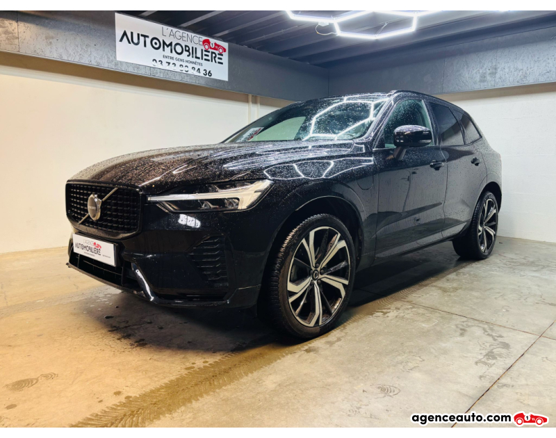 Achat voiture occasion, Auto occasion pas cher | Agence Auto Volvo XC60 VOLVO XC 60 T6 HYBRID 253 + 87 CH R-DESIGN GEARTRONIC Noir Année 2022 Automatique Hybride
