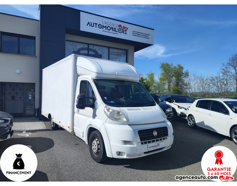 Compra de Coches Usados, Coches Usados Baratos %'|'% Agence Auto Fiat Ducato MAXI 2.3 M-Jet2 Châssis cabine long 150cv Blanc Año 2013 Manuelle Diesel