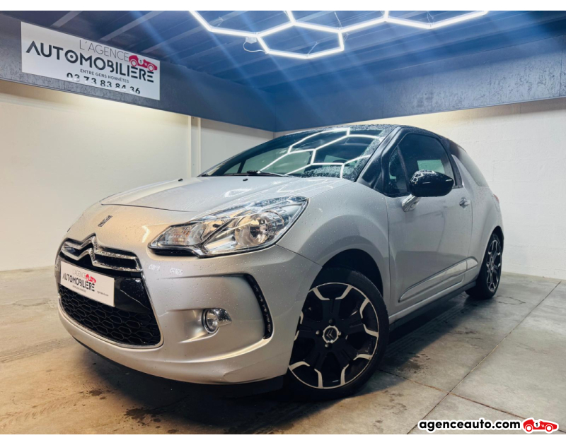 Aankoop Gebruikte Auto, Goedkope Gebruikte Auto | Agence Auto Citroen DS3 Phase 2 1.2 12V S&S 110 cv Gris Jaar 2015 Manuelle Essence