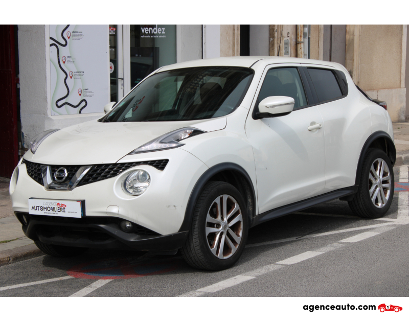 Compra de Carros Usados, Carros Usados Baratos | Auto Immo Nissan Juke 1.5 DCI 110 ACENTA 2WD START-STOP ( Distribution changée, Caméra de recul, Bluetooth ... ) Blanc Ano 2016 Manuelle Diesel