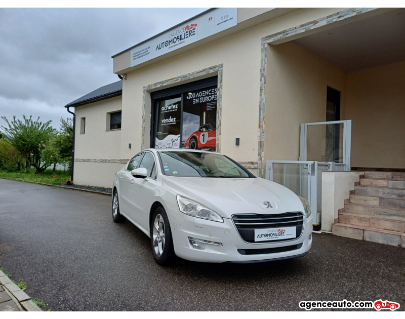 Gebrauchtwagenkauf, Günstige Gebrauchtwagen | Automobilienagentur Peugeot 508 2.0 HDi 16V FAP 163 cv Phase I Féline Blanc Jahr 2012 Manuelle Diesel