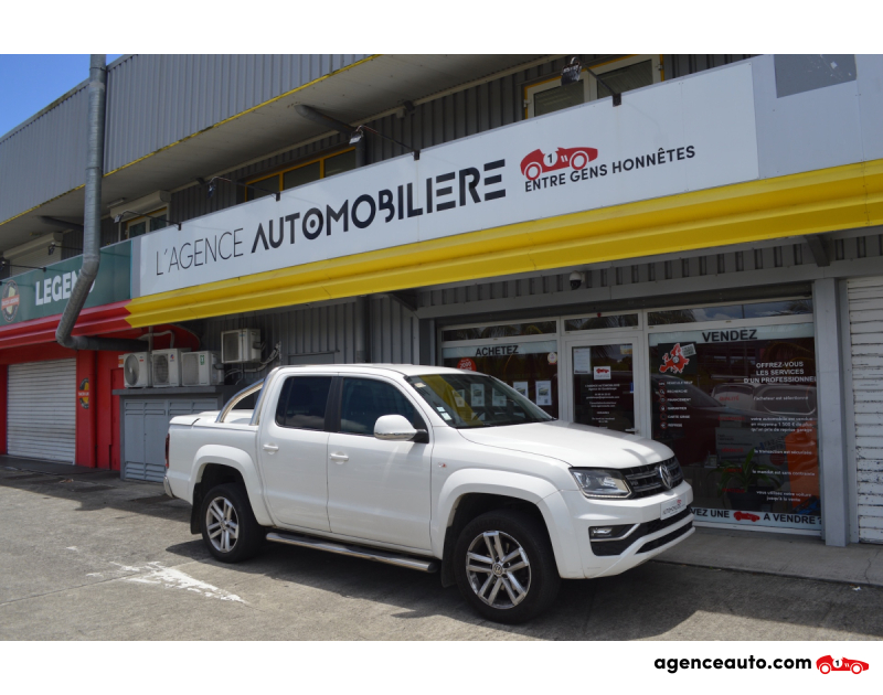 Aankoop Gebruikte Auto, Goedkope Gebruikte Auto | Agence Auto Volkswagen Amarok 3.0 V6 TDI 204 4MOTION CARAT AUTO Blanc Jaar 2018 Automatique Diesel