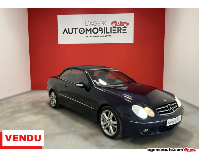 Gebrauchtwagenkauf, Günstige Gebrauchtwagen | Automobilienagentur Mercedes CLK CLK CABRIOLET 320 3.0 CDI 224 AVANTGARDE BVA Bleu Jahr 2006 Automatique Diesel