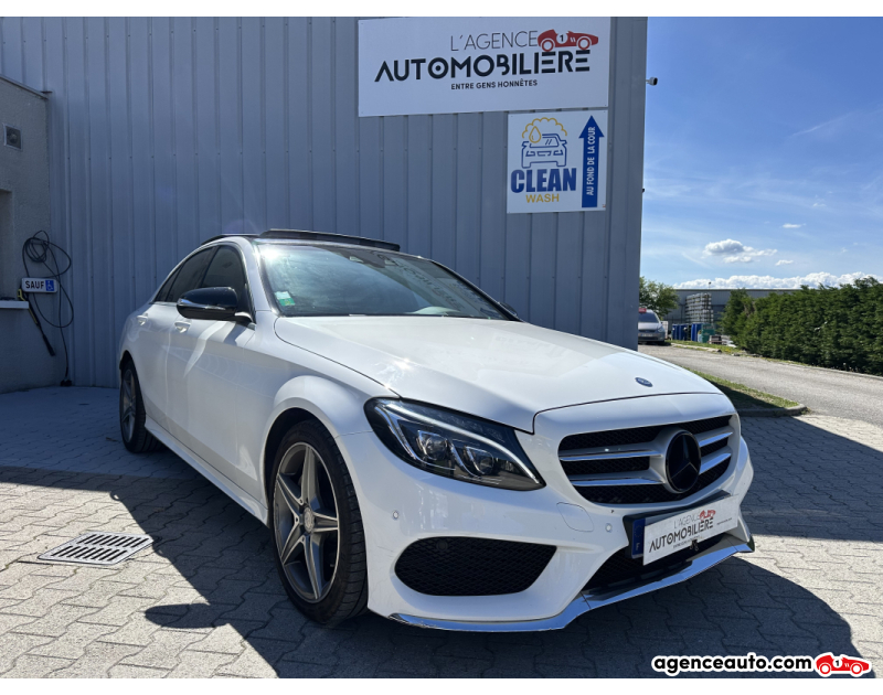 Gebrauchtwagenkauf, Günstige Gebrauchtwagen | Automobilienagentur Mercedes Classe C 220 CDi 2.1 CDI 16V 7G-TRONIC 170 cv Blanc Jahr 2014 Automatique Diesel