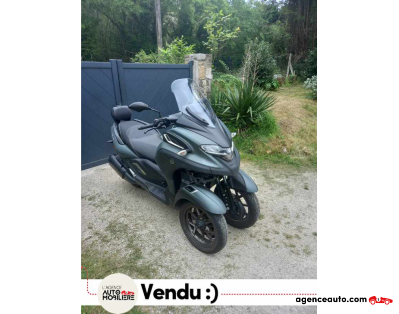 Achat voiture occasion, Auto occasion pas cher | Agence Auto Yamaha Tricity TRICITY 300 Gris Année 2020 Automatique Essence